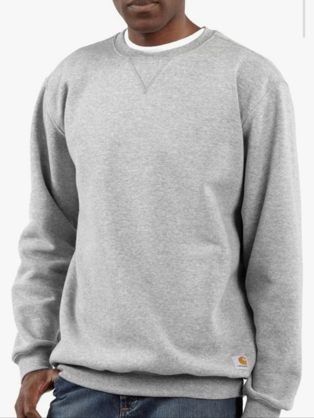 Carhartt Men’s Gray Sweatpants - Comfortable Casual Fit